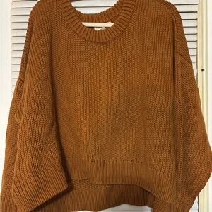 Tradlands Warm Tan Knit Sweater